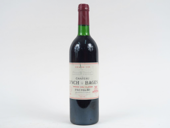 1 BOUTEILLE CHÂTEAU LYNCH BAGES GCC PAUILLAC - 1982 - BG