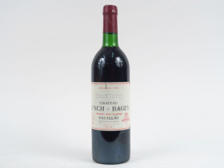 Vente aux enchères 1 BOUTEILLE CHÂTEAU LYNCH BAGES GCC PAUILLAC - 1982 - BG