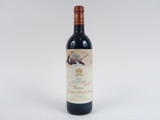 Vente aux enchères 1 BOUTEILLE CHÂTEAU MOUTON ROTHSCHILD 1er GCC PAUILLAC - 1996