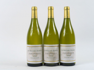 Vente aux enchères 3 BOUTEILLES CHABLIS 1er CRU 'LES ROCHES DOREES' W. FEVRE - 2008