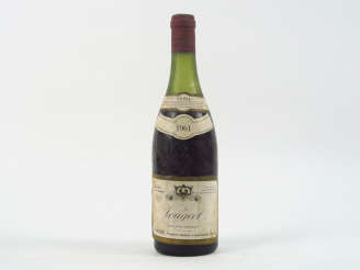 Vente aux enchères 1 BOUTEILLE VOUGEOT P. MISSET - 1961 - 5 CM/BS