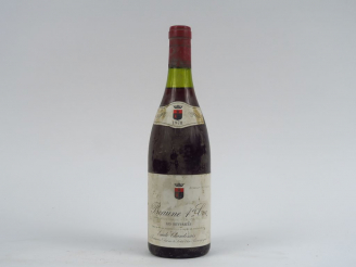 Vente aux enchères 1 BOUTEILLE BEAUNE 1er CRU 'LES REVERSEES' E. CHANDESAY - 1978 - 2,5 C