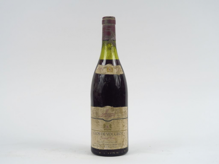 1 BOUTEILLE CLOS DE VOUGEOT GC H. LAVIGNE - 1982 - 4 CM/BS