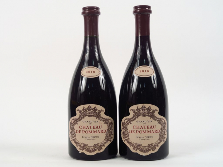 2 BOUTEILLES CHÂTEAU DE POMMARD FAMILLE GIRAUD - 2010