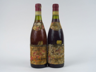 Vente aux enchères 2 BOUTEILLES CROZES HERMITAGE J. VIDAL FLEURY - 1988 - 2 CM/ETA