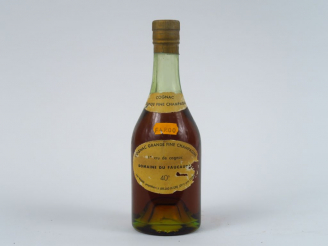 Vente aux enchères 1 FLACON (37,5 CL) COGNAC GRANDE FINE CHAMPAGNE