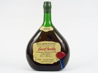 Vente aux enchères 1 MAGNUM BAS ARMAGNAC Y. ST MARTIN 42° - 1962