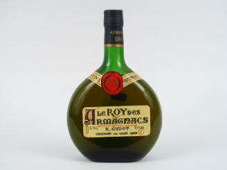 Vente aux enchères 1 BOUTEILLE ARMAGNAC 'LE ROY DES ARMAGNACS' GIMET