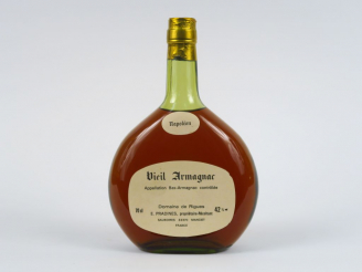 Vente aux enchères 1 BOUTEILLE VIEIL ARMAGNAC 'NAPOLEON' DOMAINE DE RIGUES E. PRADINES 42