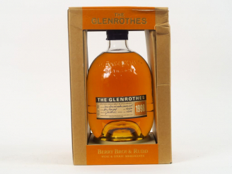 Vente aux enchères 1 BOUTEILLE WHISKY THE GLENROTHES 43° - 1998 - COFFRET