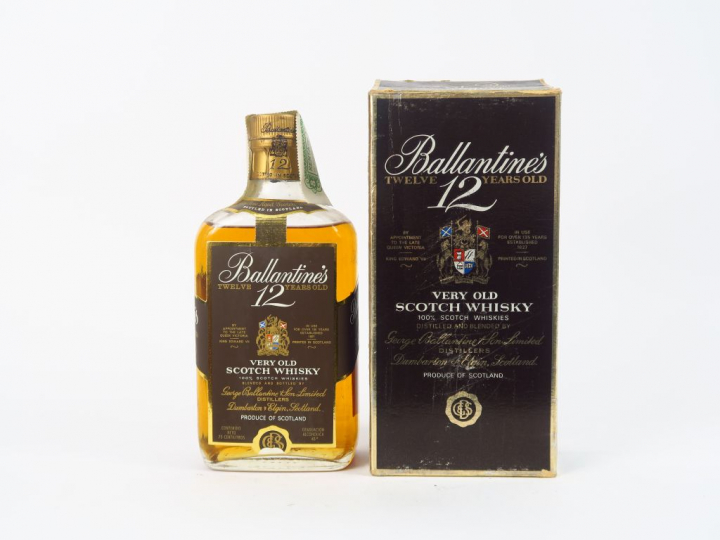 1 BOUTEILLE Blend 		Ballantine's	 (75cl) - 	43° - 			12 ans - 		Mise 6