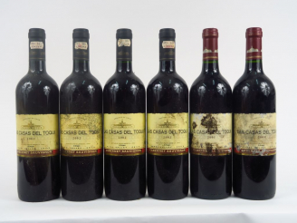 Vente aux enchères 6 BOUTEILLES LAS CASAS DEL TOQUI CHILI - 4 de 2002/2 de 2001