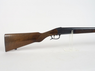 Vente aux enchères Fusil mono coup basculant type simplex signé "RECTIF" Breveté S.G.D.G.