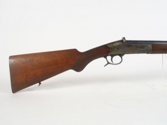 Vente aux enchères Fusil mono coup basculant simplex à éjecteur en calibre 16/65, longueu