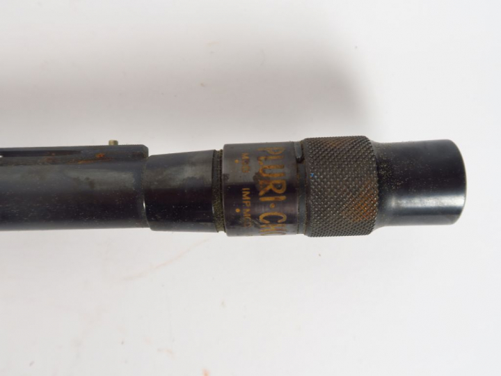 Fusil semi automatique calibre 12/76 modèle FRANCHI 520 Hunter, crosse