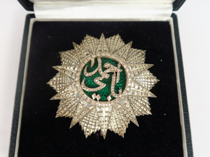 Grand croix de l'ordre du Nitchan el iftikar au chiffre de Sidi Ahmed 