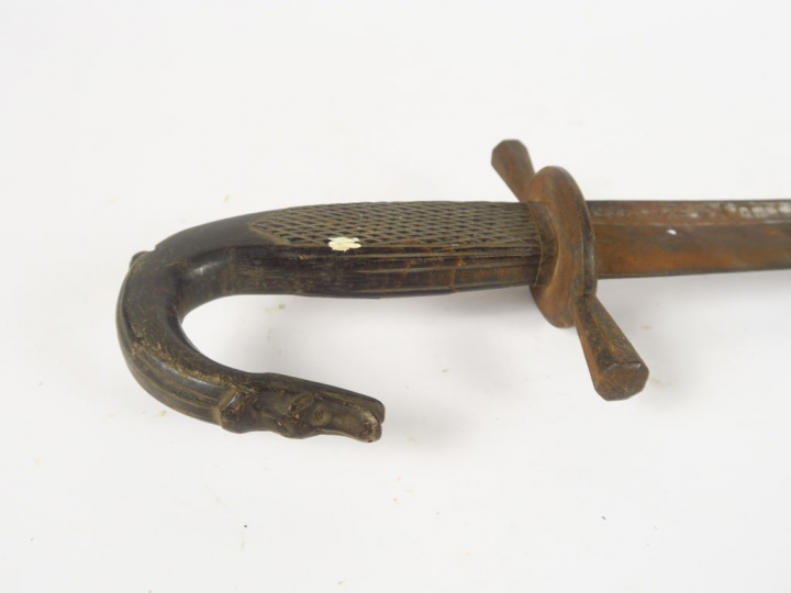 Curieux sabre italien aux armes de Ferdinandino IV Roi des deux Sicile