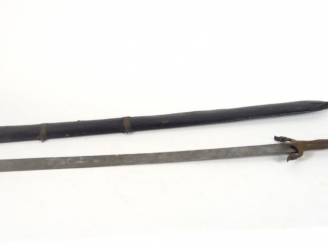 Vente aux enchères Shamshir-e dodam شمشیر دو دم (épée droite à double tranchant) iranienn