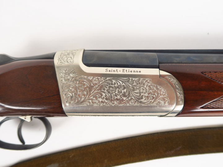 Fusil superposé Sagittaire Verney-Caron à St Etienne calibre 12/70 à e