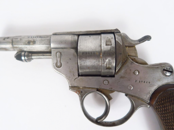 Révolver réglementaire Français calibre 11mm Modèle 1873 de troupe de 