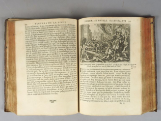 Vente aux enchères BIBLE DE ROYAUMONT. L'histoire du Vieux et du Nouveau Testament, repré