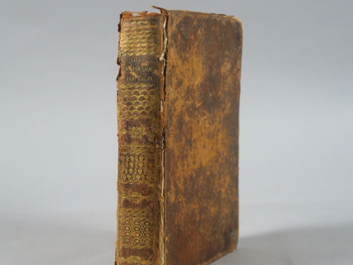 BIBLE DE ROYAUMONT. L'histoire du Vieux et du Nouveau Testament, repré