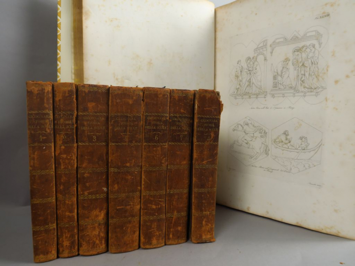 CICOGNARA (Conte). Storia della scultura dal guo risorgimento in itali