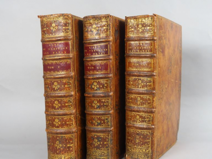 [CLEMENT, Dom]. L'Art de vérifier les dates des faits historiques, des