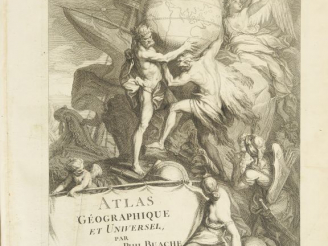 Vente aux enchères DELISLE (Guillaume) - BUACHE (Philippe) - DEZAUCHE (Jean-Claude). Atla