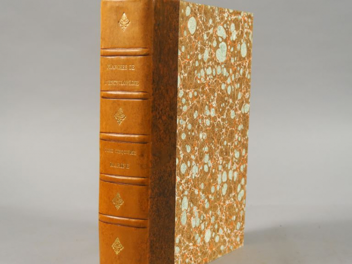 ENCYCLOPEDIE PANCKOUCKE. Recueil de planches. MARINE. Paris, Panckouck