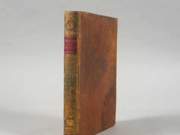 ENCYCLOPEDIE PANCKOUCKE. Planche de Pêches. Paris, Panckoucke 1793. in
