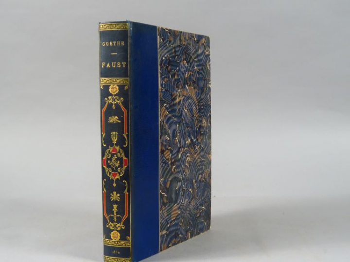 GOETHE. Faust. Préface et traduction de H. Blaze de Bury. 11 eaux-fort