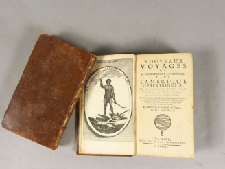 Vente aux enchères LA HONTAN (Baron l'Honoré de). Nouveaux voyages dans l'Amérique septen