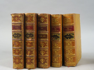 Vente aux enchères MEMOIRES DE L'ACADEMIE ROYALE DE CHIRURGIE. Paris, Osmont, Le Prieur, 