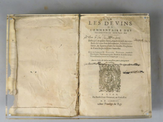 Vente aux enchères PEUCER (Gaspar). Les Devins ou Commentaires des principales sortes de 