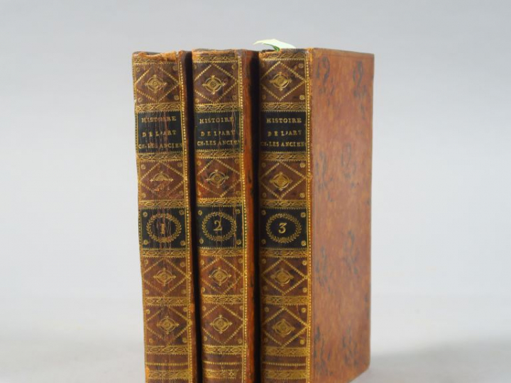 WINCKELMANN. Histoire de l'Art chez les Anciens. Traduite de l'alleman