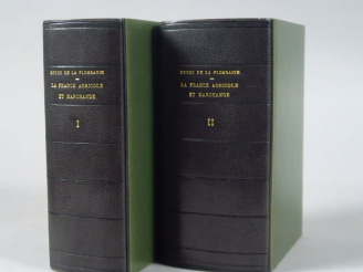 Vente aux enchères [GOYON DE LA PLOMBANIE. Henri]. La France agricole et marchande. Avign