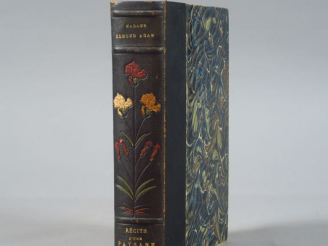 Vente aux enchères ADAM (Mme Edmond, Juliette LAMBER). Récit d'une paysanne. Illustration