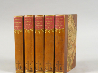 Vente aux enchères ANTHOLOGIE DES ECRIVAINS MORTS A LA GUERRE 1914-1918, publiée par l'As