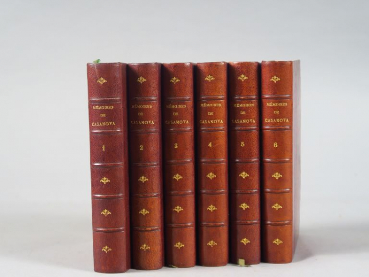 CASANOVA. Mémoire de Jacques Casanova de Seingalt écrits par lui-même.