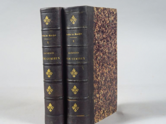 Vente aux enchères FEUILLET DE CONCHES (F.). Causeries d'un curieux. Variétés d'Histoire 