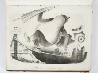Vente aux enchères LE CHARIVARI. Deuxième année du 16 juillet 1833. au 15 octobre 1833. P