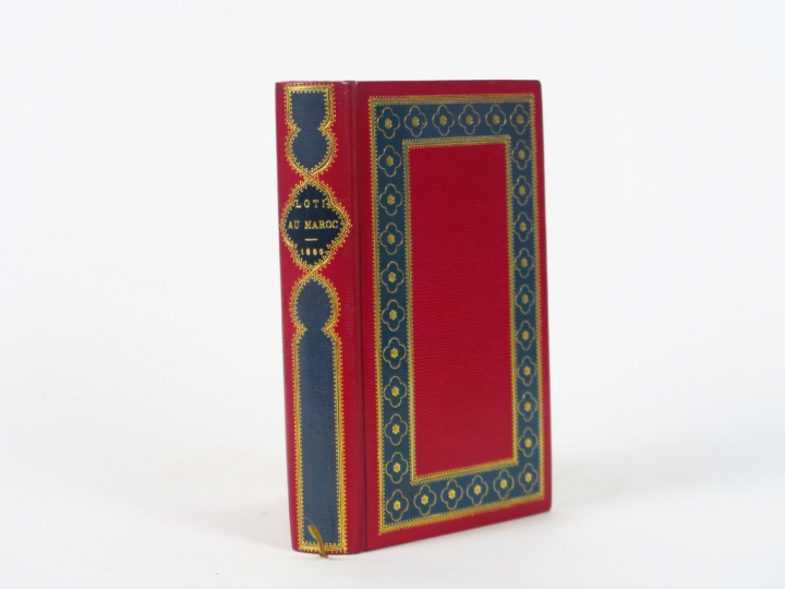LOTI (Pierre). Au Maroc. Paris, Calmann Lévy 1890. in-12. Bradel maroq