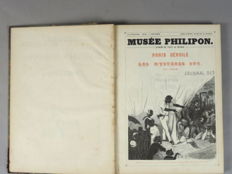 Vente aux enchères PHILIPON. Musée ou Magasin comique. Paris, Aubert 1843. de la 23è à la