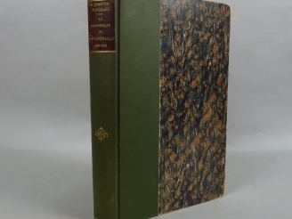 Vente aux enchères QUENTIN-BEAUCHART Ernest). La bibliothèque de Fontainebleau et les liv