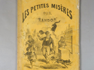 Vente aux enchères RANDON. Les petites misères de la Vie. Paris, Maison Martinet s.d. in-