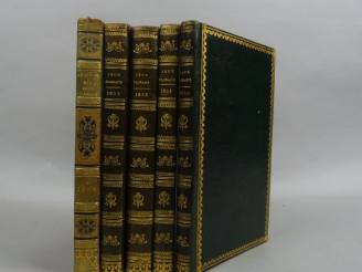 Vente aux enchères RECUEIL DE L'ACADEMIE DES JEUX FLORAUX. Années 1828 et 1852 à 1855. En