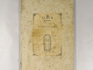 Vente aux enchères SAINTE-MARIE D'AUCH. Album archéologique. Souvenir d'une visite à Sain