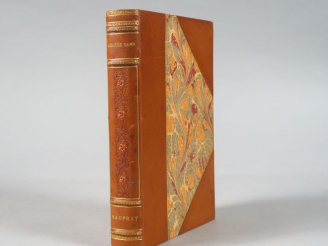 Vente aux enchères SAND (George). Mauprat. Dix compositions par Le Blant, gravée à l'eau-