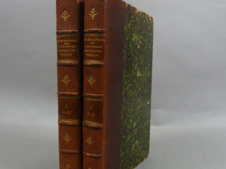 Vente aux enchères SAUVAGES (Abbé Boissier, de). Dictionnaire Languedocien-Français, cont